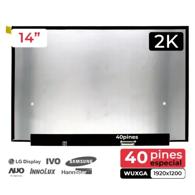 SCHERMO LCD DA 14" PER LAPTOP NE140WUM-NX1 DA 40 PIN