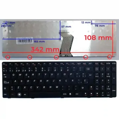 TECLADO PARA PORTÁTIL IBM LENOVO G570 G575  Z560 Z560A Z565 T4G8-SPA