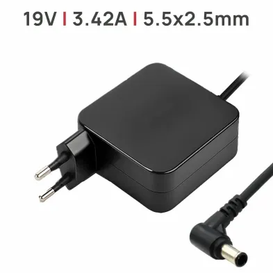 CARGADOR PARA PORTÁTIL ASUS 19V 3.42A 65W 5.5X2.5MM