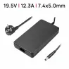 CHARGEUR POUR ORDINATEUR PORTABLE GAMING DELL ALIENWARE M18X 19.5V 12.3A 240W 7.4 X 5.0MM SLIM