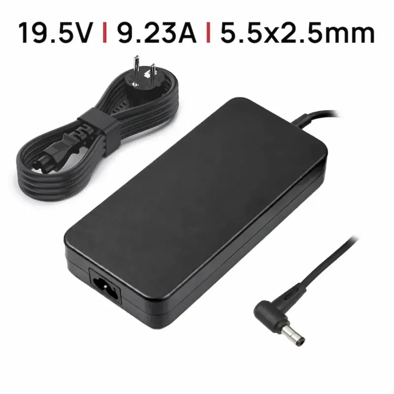 CARGADOR SLIM PARA PORTÁTIL GAMING ASUS 19.5V  9.23A 180W 5.5 x 2.5MM