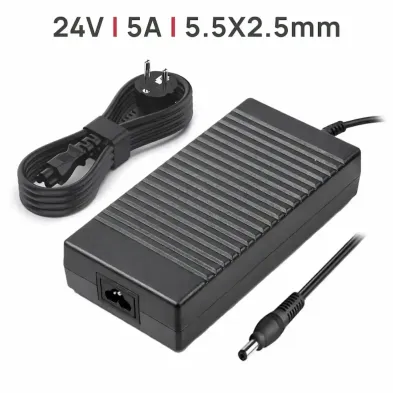 CARREGADOR 24V 5.0A 120W 5.5MM*2.5MM