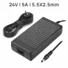 CHARGEUR 24V  5.0A 120W  5.5MM*2.5MM