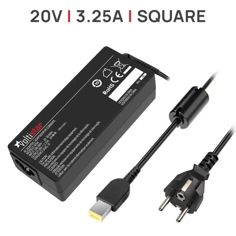 CARICABATTERIA PORTATILE PER LENOVO YOGA 11 11S 13 20V 3.25A 65W
