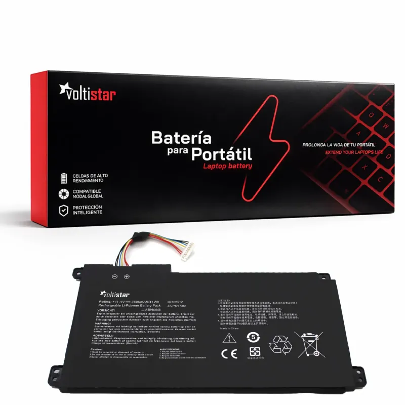 BATERIA PARA PORTATIL ASUS VIVOBOOK 14 E410MA L410MA E410KA E510MA B31N1912 C31N1912