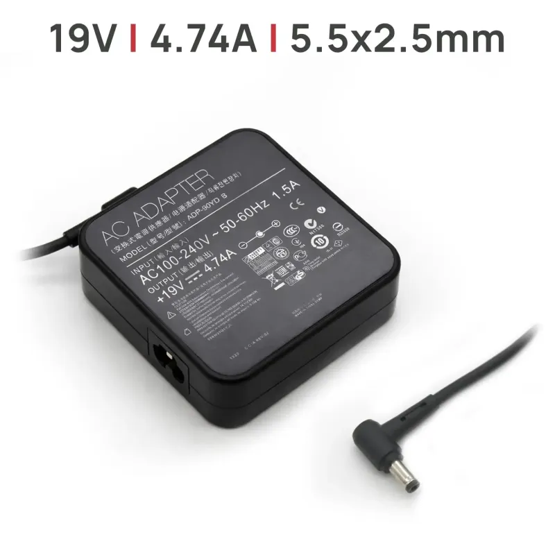 CARICATORE ACER ASPIRE 1300 1350 1450 E5-573G E5-573G-31Q2 19V 4.74A 90W 5.5MM*2.5MM