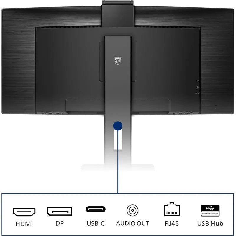 MONITOR PHILIPS CURVO 100Hz 34" 346P1CRH UWQHD