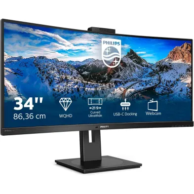 Moniteur Philips incurvé 100Hz 34" 346P1CRH 4ms UWQHD (3440x1440)
