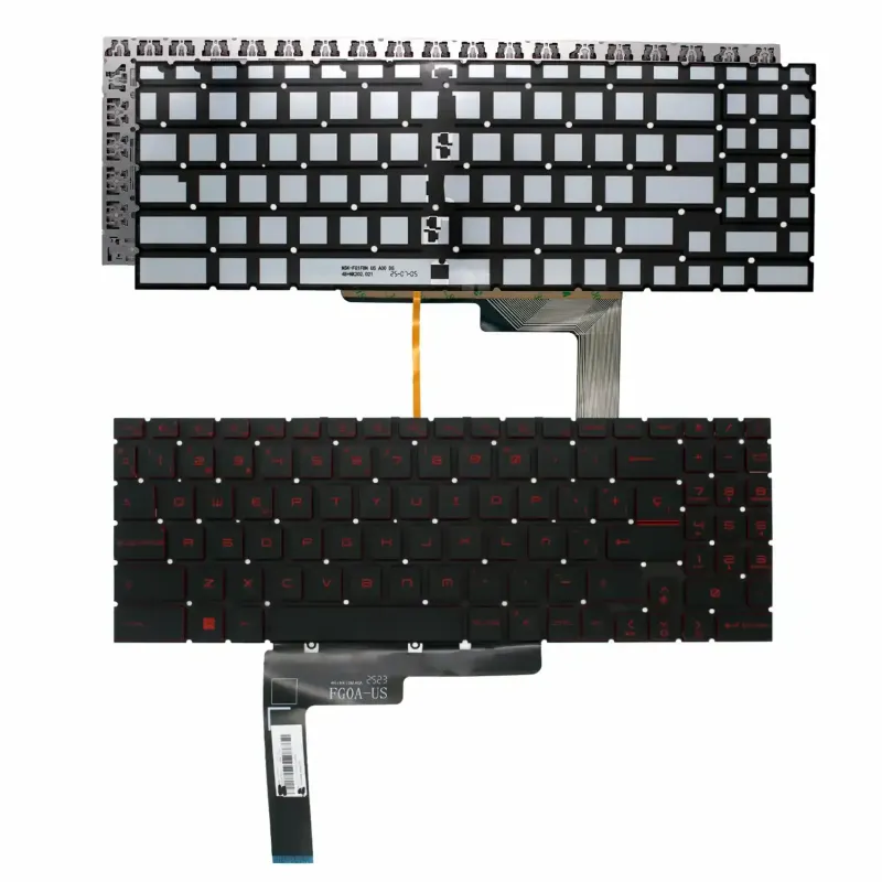 CLAVIER RÉTROÉCLAIRÉ POUR MSI MS-1799 MS-179B