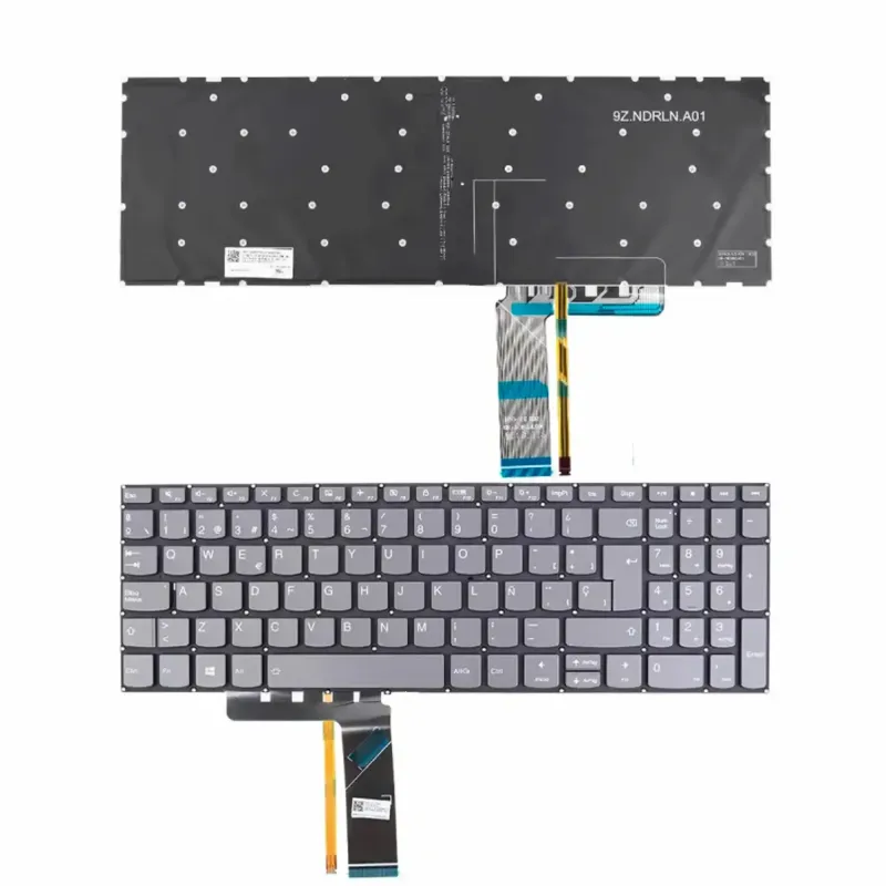 TECLADO RETROILUMINADO PARA PORTÁTIL LENOVO SP PC5CB-SPA 9Z.NDRBN.C0S