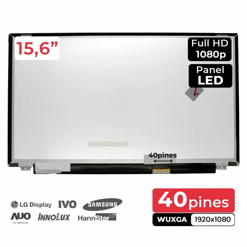 PANNELLO LED DA 15,6" PER PORTATILE ASUS R556 LP156WF4-SLB1
