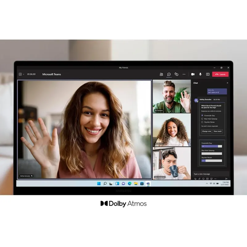 PORTÁTIL SAMSUNG GALAXY BOOK 2 360 NP730 | I5-1235U | 13.3" TÁCTIL | 8 GB | 256 GB NVME | A+ | REACONDICIONADO