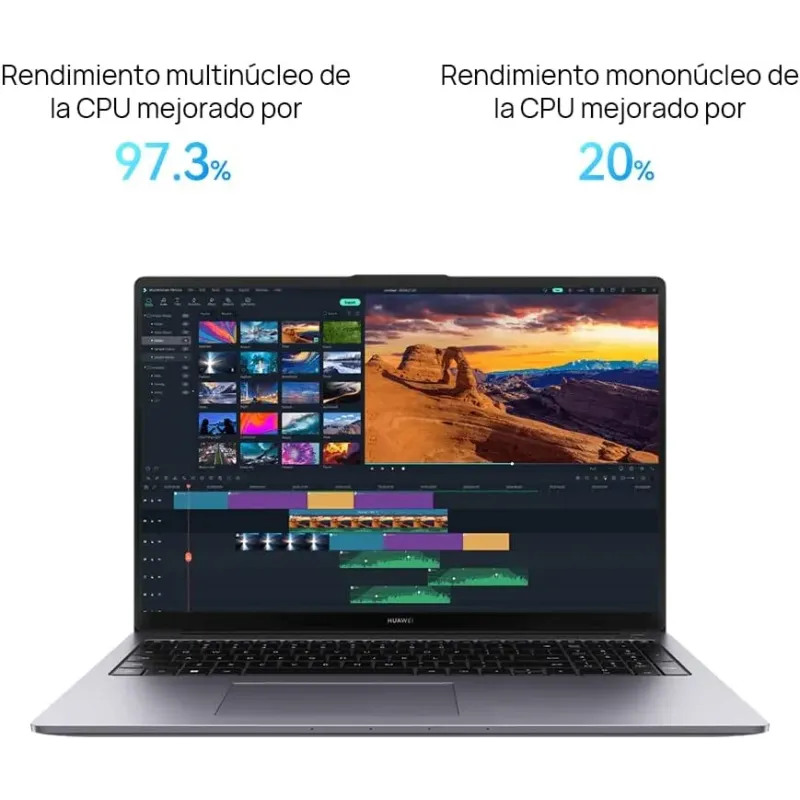 PORTÁTIL HUAWEI MATEBOOK D 16 | RYZEN 5 4600H | 16"  | 16 GB | 512 GB NVME | A+ | REACONDICIONADO