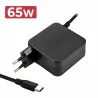 CARICATORE MULTIVOLTAGGIO 5-20V OEM 65W TIPO C NERO