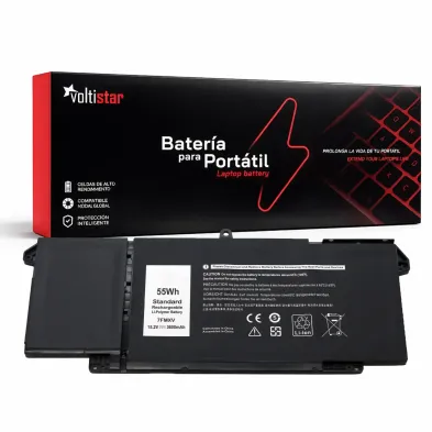 BATTERIE POUR ORDINATEUR PORTABLE DELL LATITUDE 5320 7FMXV TYPE B