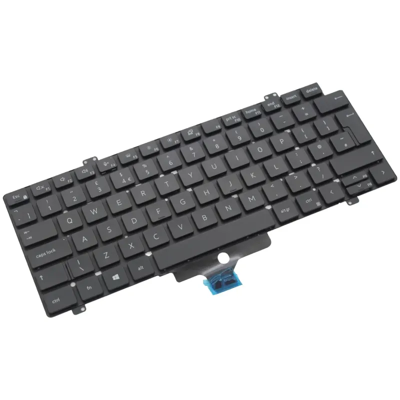 CLAVIER POUR PORTABLE DELL LATITUDE 7430 7520 7521 5420 5421 5430 | 0PC0J4 0FJ5TV 0K4WGN RÉTROÉCLAIRÉ NOIR ANGLAIS