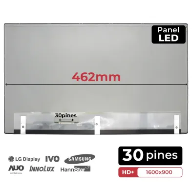 ECRÃ PARA PORTÁTIL LED 20'' SAMSUNG LTM200KT12-H01 1600x900 MATE 30 PINOS