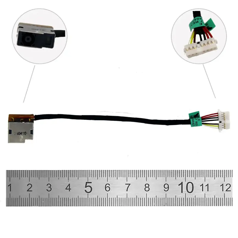 CONNETTORE JACK CC PER COMPUTER PORTATILE HP 15 15-AC134NS1 15-DA SERIE 15-DB