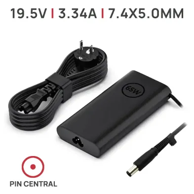 CARGADOR PARA PORTÁTIL DELL LATITUDE 7450 7414 7404 7214 7204 65W 19.5V 3.34A 7.4X5.0MM