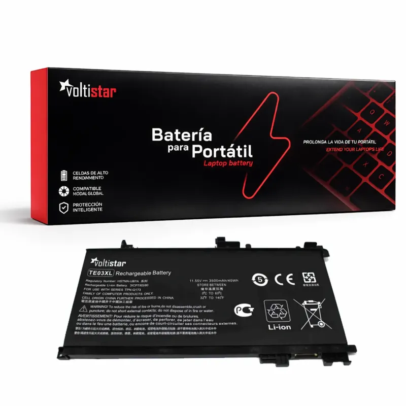 BATERIA PARA PORTATIL HP TE03XL HSTNN-UB7A TE03061XL TPN-Q173