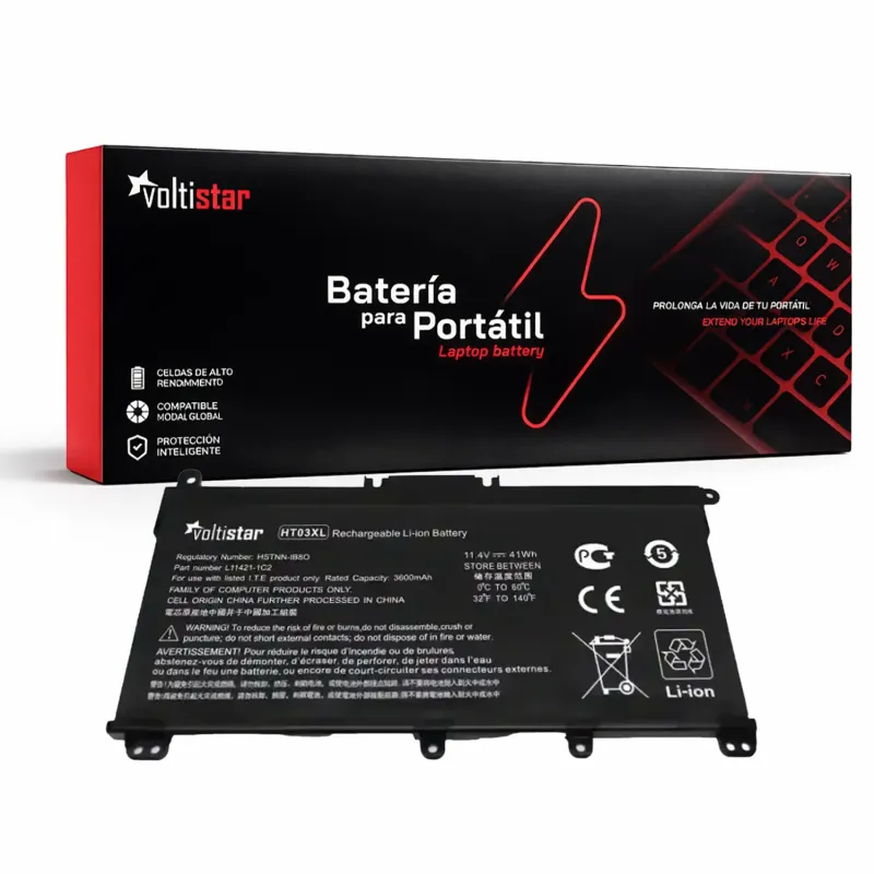 BATERIA PARA PORTATIL HT03XL HP PAVILION 17-BY 17-CA SÉRIE L11421-421 L11119-855