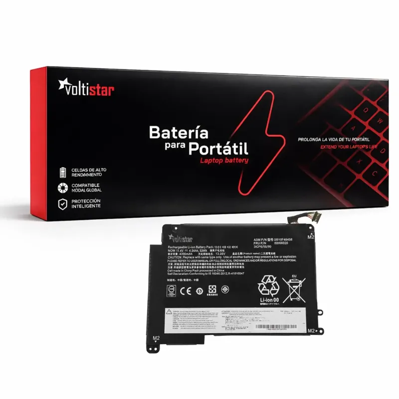 BATTERIA DEL COMPUTER PORTATILE PER LENOVO THINKPAD P40 YOGA 460 3C 00HW020 SB10F46458