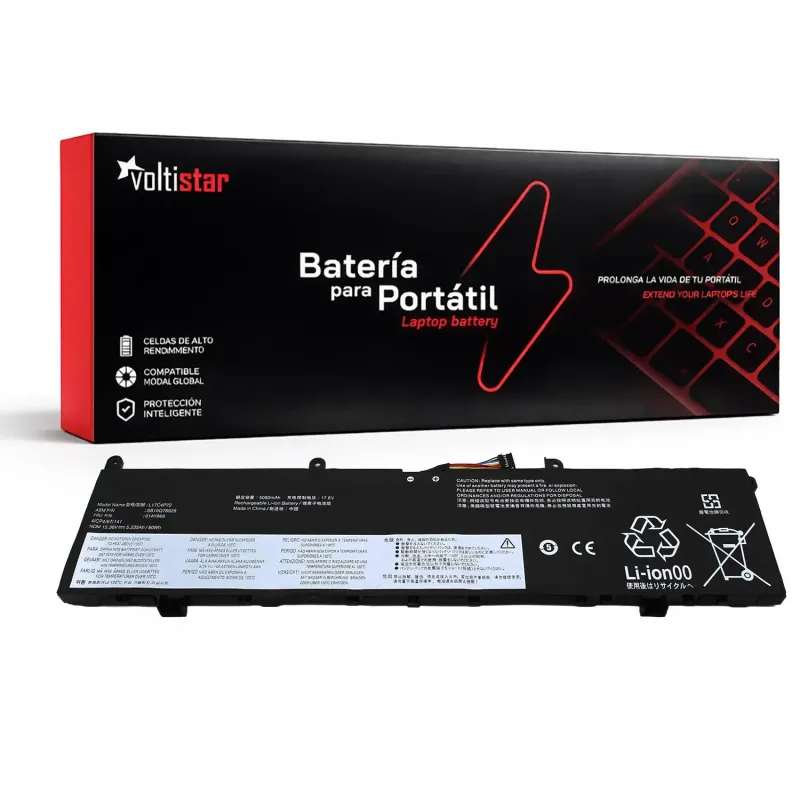 BATTERIA PER COMPUTER PORTATILE PER LENOVO THINKPAD P1 GEN 2-20QT003WMB L17C4P72