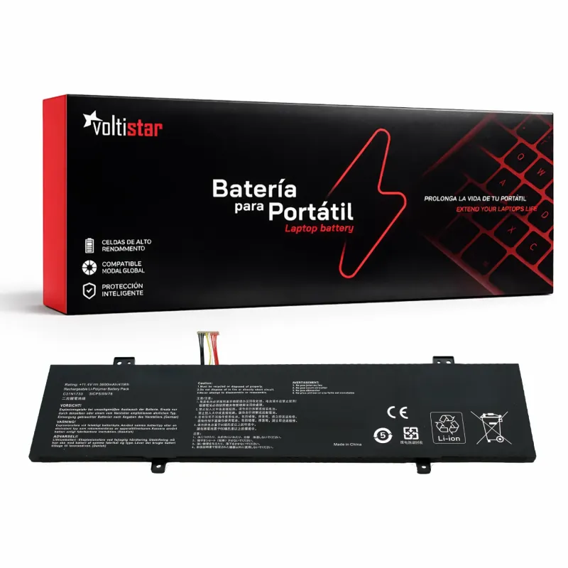 BATERÍA PARA PORTÁTIL ASUS VIVOBOOK FLIP 14 TP412U TP412UA TP412FA C31N1733