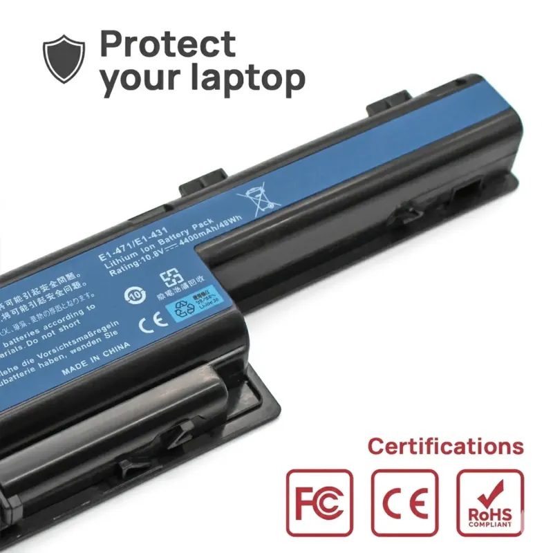 BATTERIE POUR PORTABLE ACER ASPIRE 7750 7741 7741G 7741Z 7741ZG