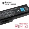 BATTERIA DEL COMPUTER PORTATILE PER TOSHIBA SATELLITE L700 L730 L740 L700D L735-10R L750 L745D PA3817U-1BRS