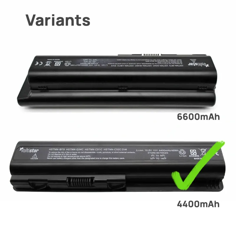 BATTERIA PER COMPUTER PORTATILE HP PAVILION DV6-2150ES DV5-1132ES