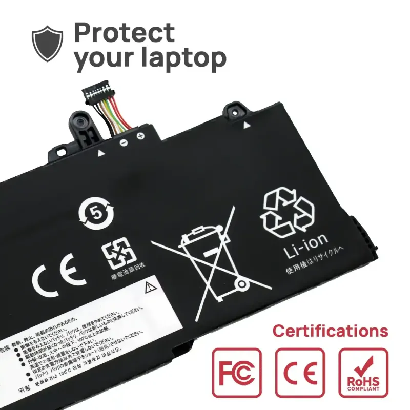 BATTERIE POUR PC PORTABLE THINKPAD T14S G5 G6 L23M3P75 L23C3P70 L23D3P76