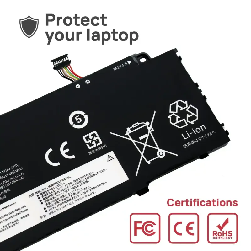 BATTERIA PER PORTATILE THINKPAD X13 YOGA G4 L22B4P70 L22C3P74 L22M4P70