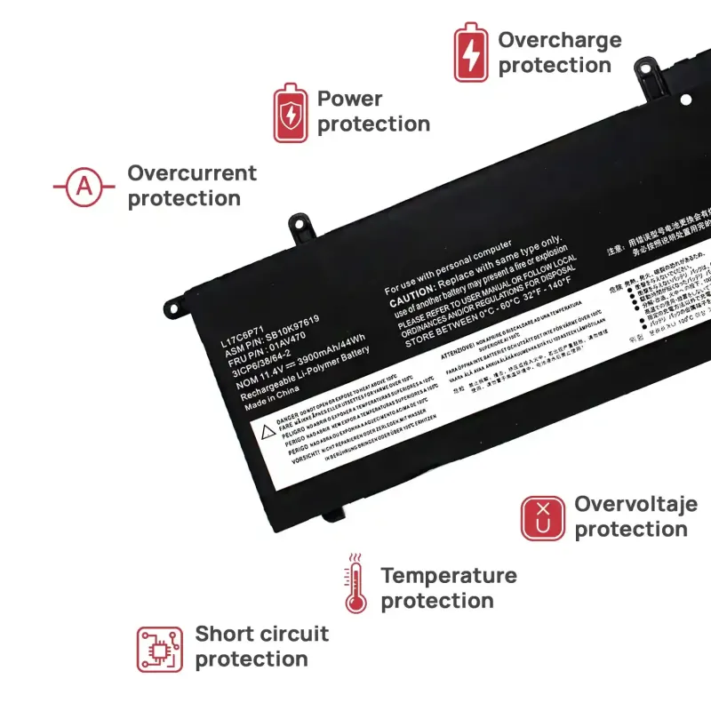 BATTERIA PER PORTATILE LENOVO THINKPAD X280 SERIES 01AV470