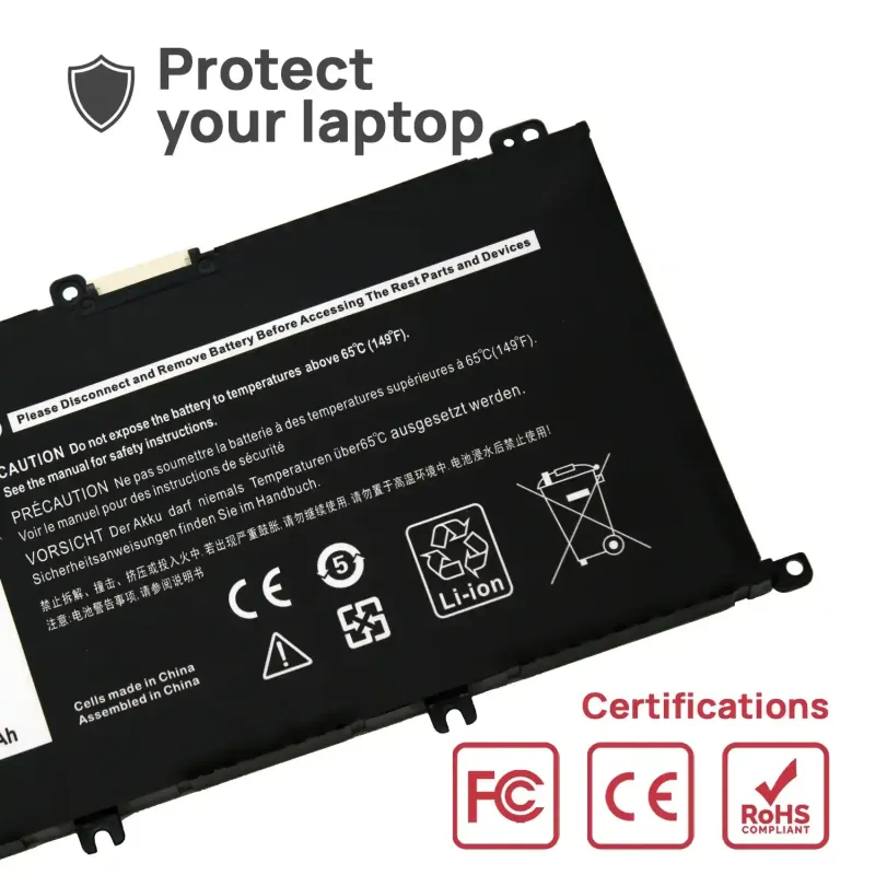 BATTERIE POUR PORTABLE DELL INSPIRON 15 7000 7559 7557 7566 7567 7759 357F9