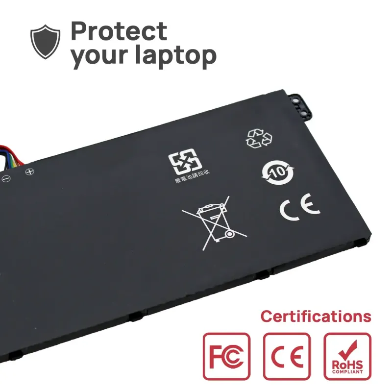 BATERÍA PARA PORTÁTIL ACER CHROMEBOOK CB514-1W CB514-1WT CP314-1H CP713-2W 11.4V
