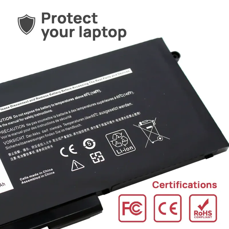 BATERÍA PARA PORTÁTIL DELL 3VC9Y