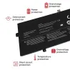 BATERÍA PARA PORTÁTIL LENOVO YOGA 910-13IKB YOGA 5 PRO L15M4P23 L15C4P21 L15C4P22