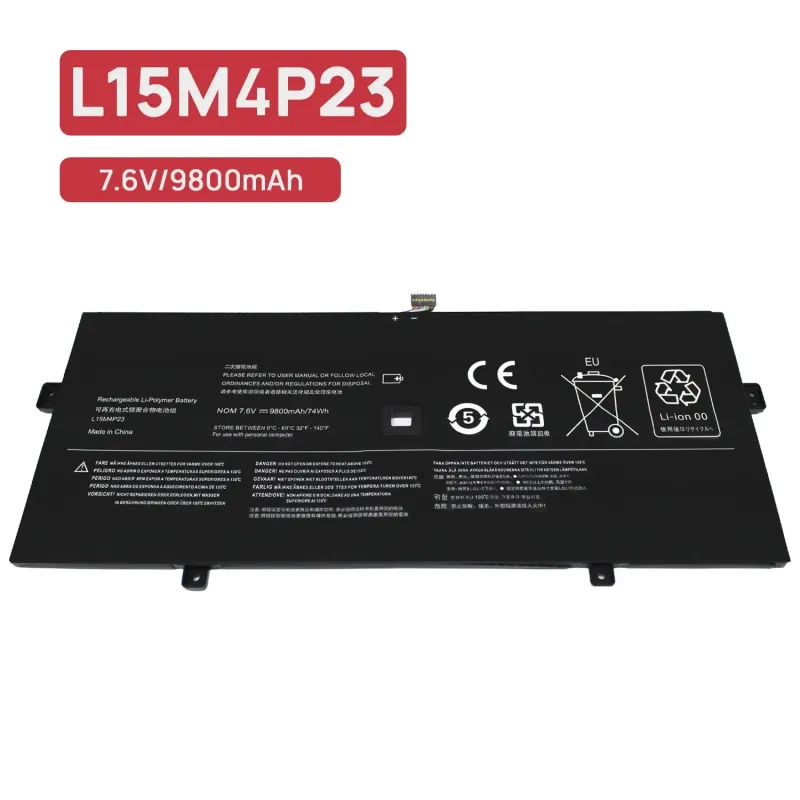 BATTERIE POUR PORTABLE LENOVO YOGA 910-13IKB YOGA 5 PRO L15M4P23 L15C4P21 L15C4P22