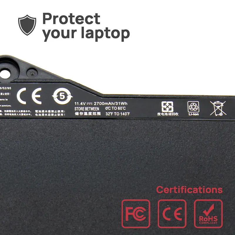 BATTERIA PER COMPUTER PORTATILE HP HSTNN-DB6V