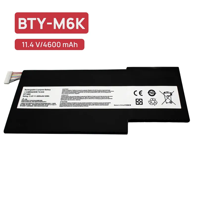BATTERIA PER COMPUTER PORTATILE MSI GS63-7RD GF63-8RD GF63-8RC GF75 BTY-M6K