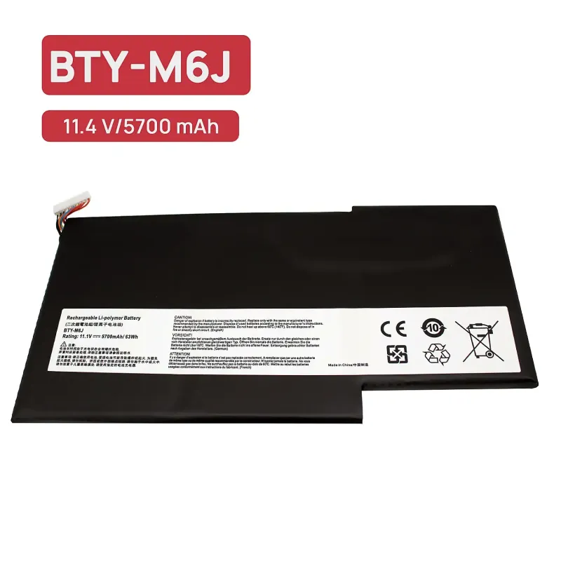 BATTERIA PER COMPUTER PORTATILE MSI GS63 GS63VR GS73 GS73VR MS-16 BTY-M6J
