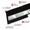 BATTERIA PER COMPUTER PORTATILE MSI GS63 GS63VR GS73 GS73VR MS-16 BTY-M6J