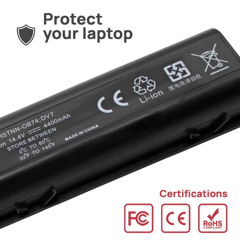 BATERIA PARA PORTATIL HP PAVILION DV7-1060EL DV7-1060 DV7-1060EC DV7-1060EG