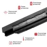 BATTERIE POUR PORTABLE ASUS X54C X54H X54HR X54HY X54L X54LY