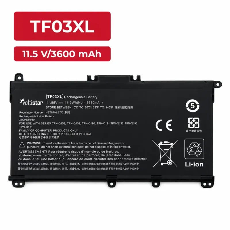 BATERÍA PARA PORTÁTIL HP PAVILION 340 G5 348 G5 L11421-421 11.55V