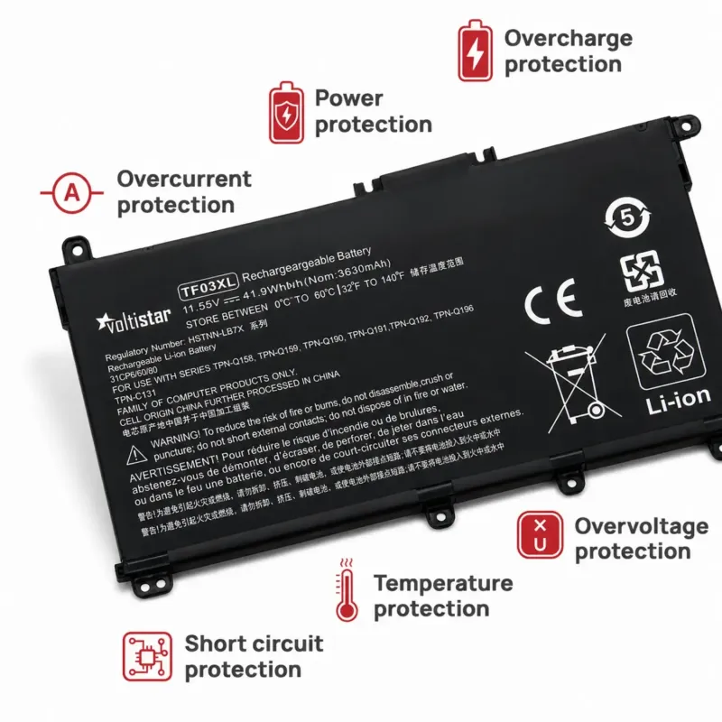 BATERÍA PARA PORTÁTIL HP PAVILION X360 14-BF 14-BK 14-BP TF03XL 920046-421