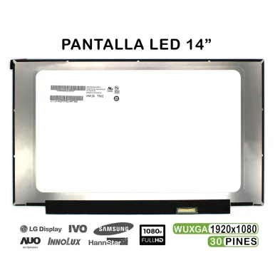 PANTALLA DE 14" PARA PORTÁTIL B140HAN03.6 LED 1920X1080