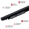 BATTERIA PER COMPUTER PORTATILE HP JC04 919700-850 919701-850