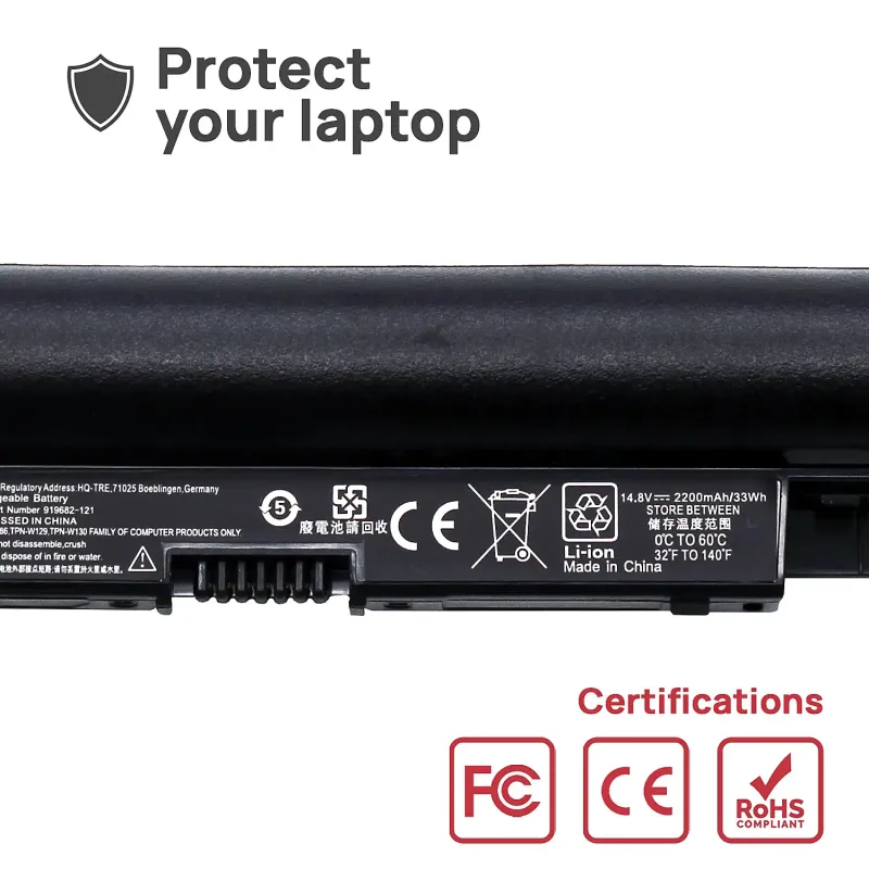 BATERÍA PARA PORTÁTIL HP 240 G6 245 G6 250 G6 255 G6 919700-850 919701-850